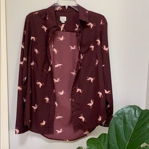 A new day crane button up